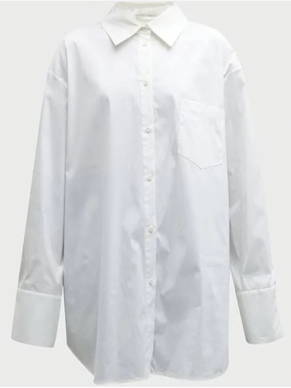 Alice + Olivia White Button-Down Shirt